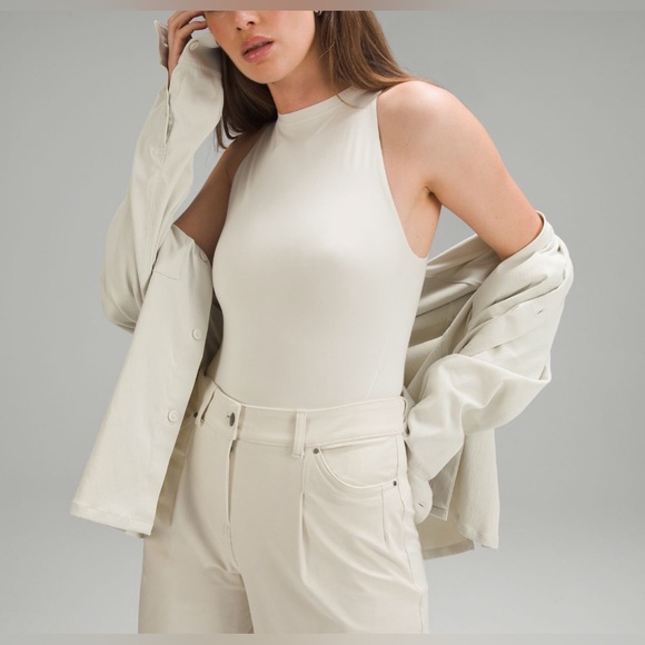 🍋 Lululemon Wundermost Ultra-Soft Nulu High-Neck Sleeveless Bodysuit, NWT - Picture 10 of 16